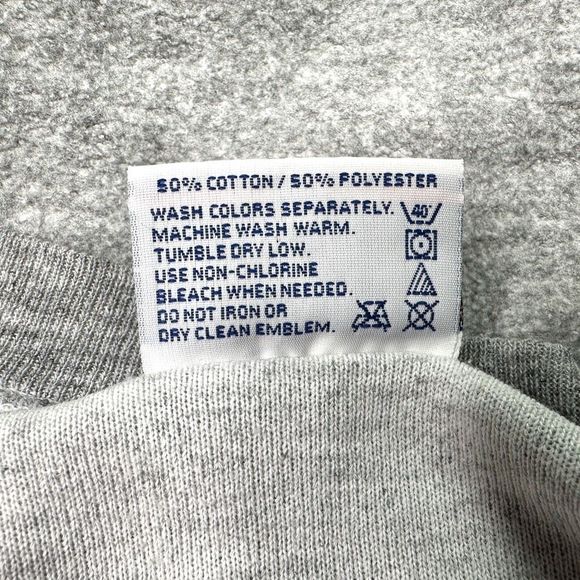 Vintage Olympus University of Michigan Embroidered Crew Neck - Size Large - Picture 5 of 5